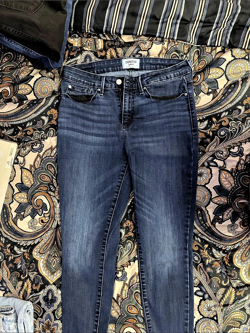 Levi's Denizen Levi's Mid Rise Skinny Jeans Waist 10S Blue